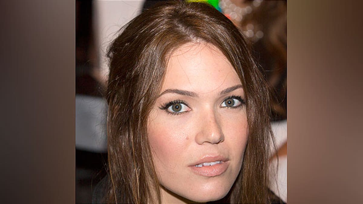 Mandy Moore is back to blond hair